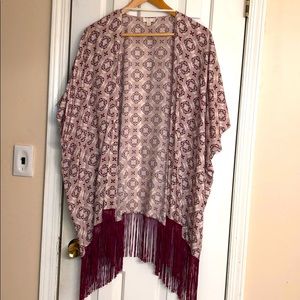Fringe Kimono